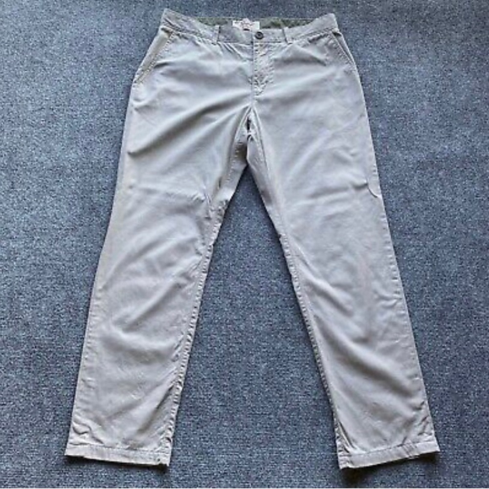 Penguin Pants Mens 34X34 Beige Flat Front
Chino Slash Pockets Cotton Casual